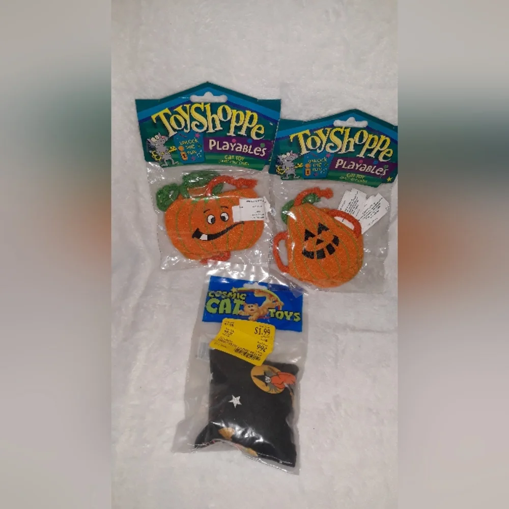 Vintage Petsmart 1999 cat toys Toyshoppe playables 5 toys in all